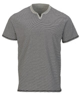 Boxercraft Men's Striped V-notch Tee-1