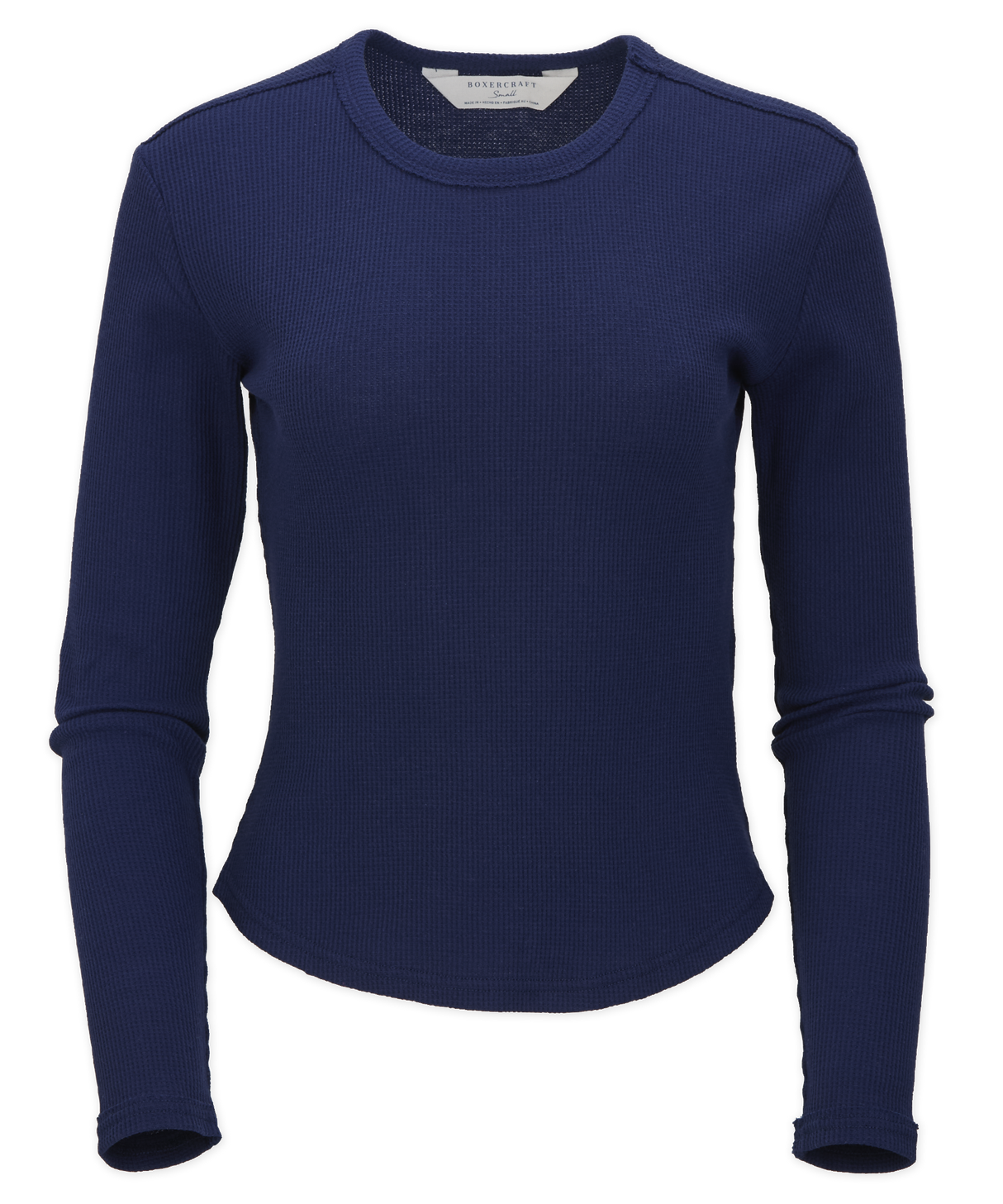 Boxercraft Women's Waffle Knit Baby Long Sleeve Tee-1