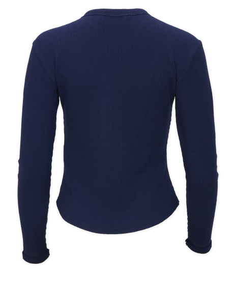 Boxercraft Women's Waffle Knit Baby Long Sleeve Tee-2