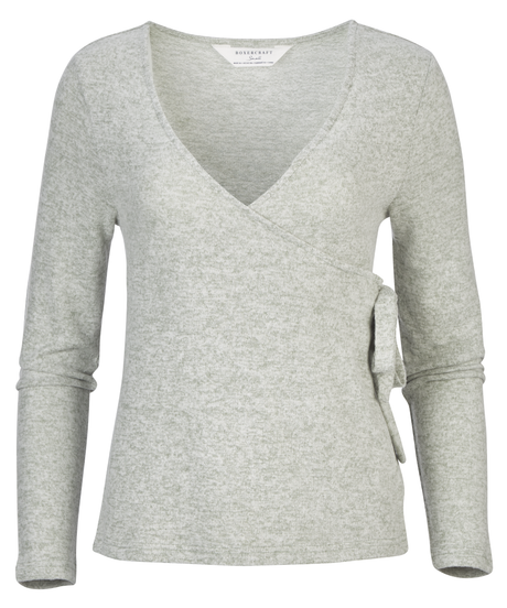 Boxercraft Women's Cuddle Soft Wrap Top-1