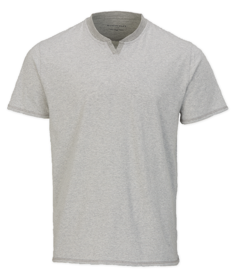 Boxercraft Men's Striped V-notch Tee-1
