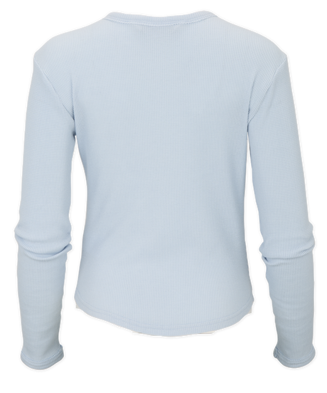 Boxercraft Women's Waffle Knit Baby Long Sleeve Tee-2