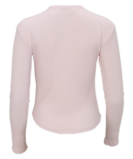 Boxercraft Women's Waffle Knit Baby Long Sleeve Tee-2