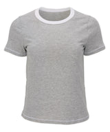 Boxercraft Women's Contrast Stitch Baby Tee-1