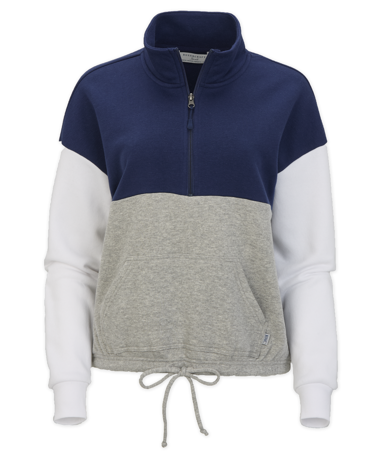 Boxercraft Women's Fleece Colorblock 1/4 Zip