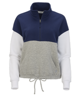 Boxercraft Women's Fleece Colorblock 1/4 Zip