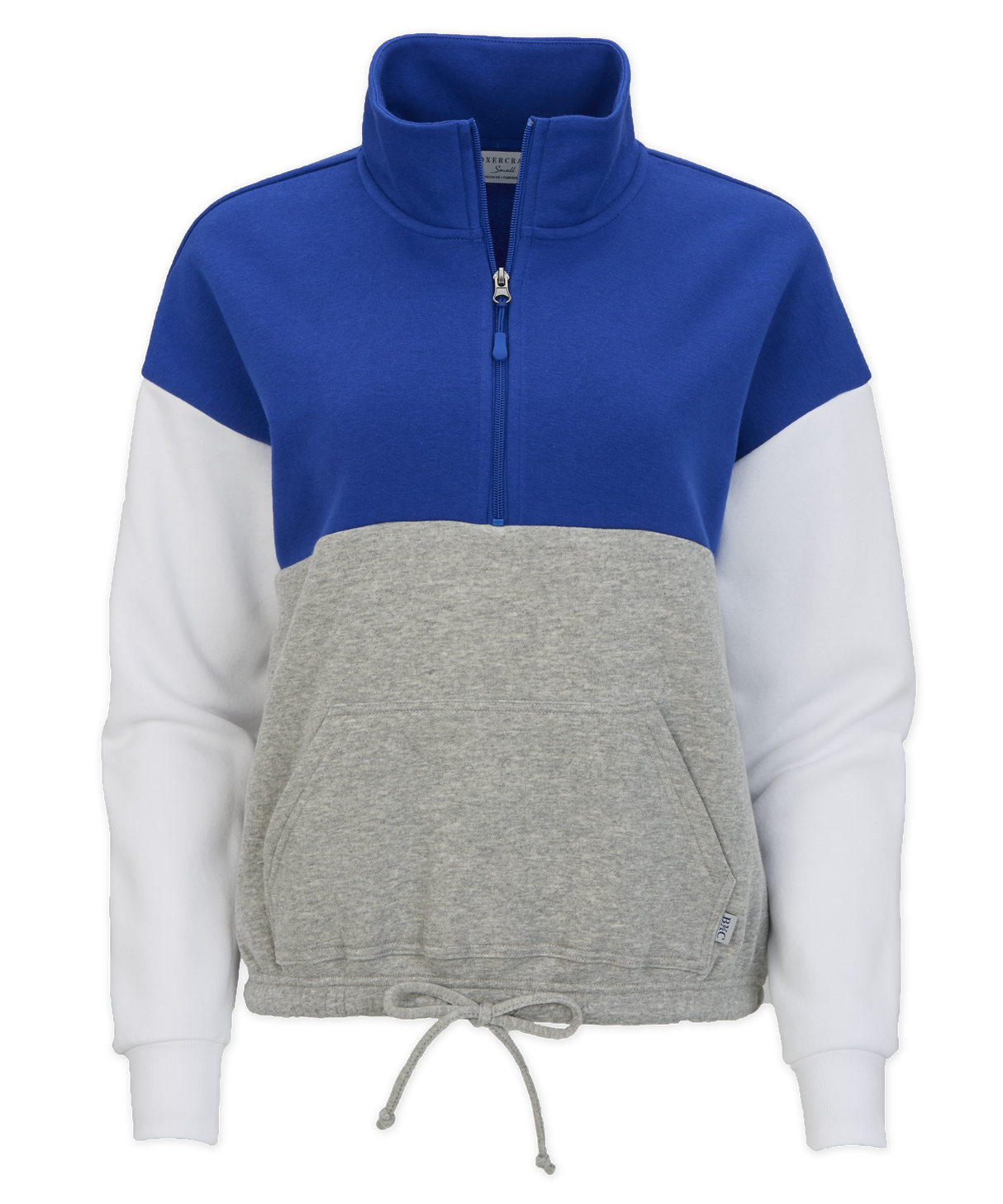 Boxercraft Women's Fleece Colorblock 1/4 Zip