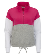 Boxercraft Women's Fleece Colorblock 1/4 Zip