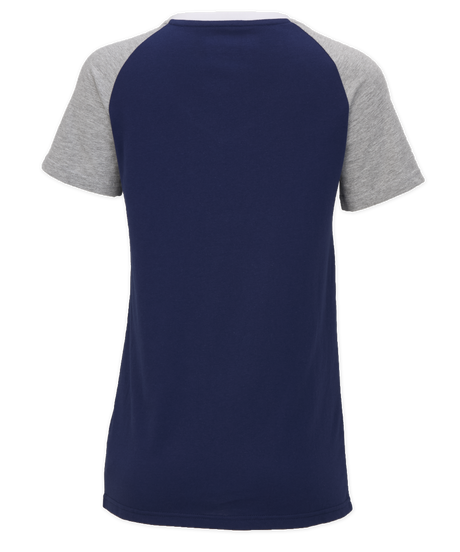 Boxercraft Women's Color Blocked V-neck Tee-2