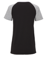 Boxercraft Women's Color Blocked V-neck Tee-2