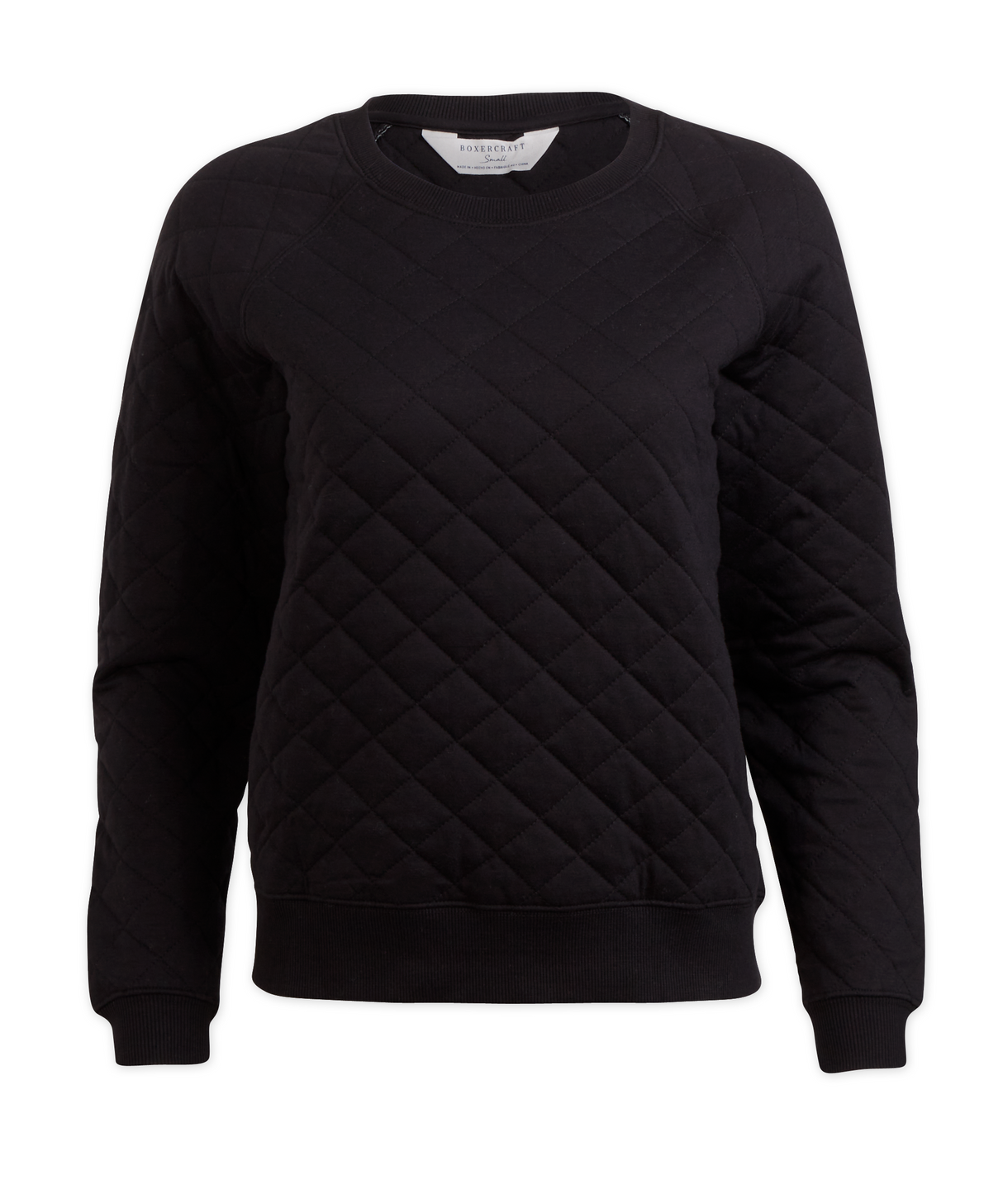 Boxercraft Women's Quilted Crew