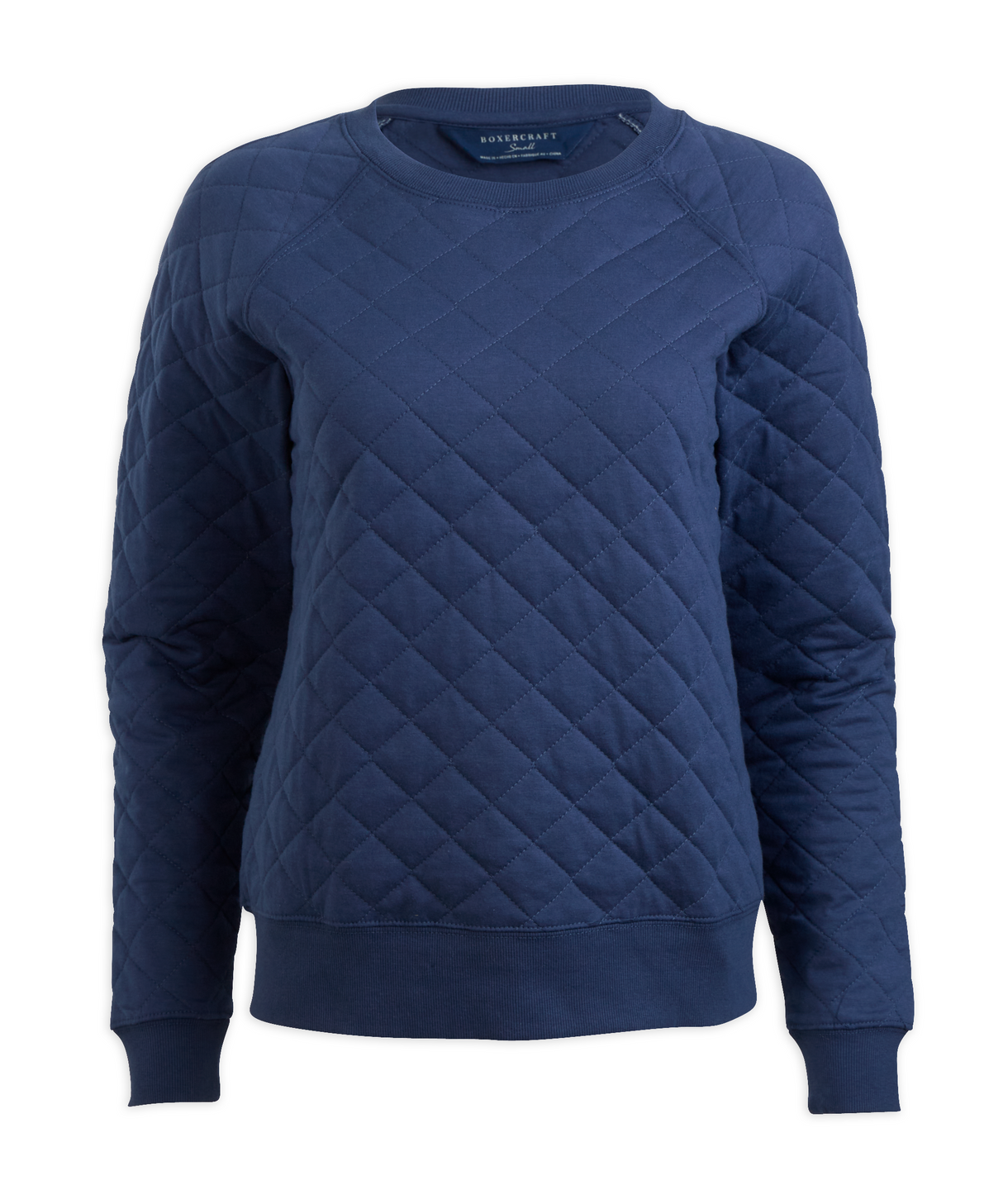 Boxercraft Women's Quilted Crew