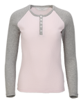 Boxercraft Women's Waffle Knit Henley-1