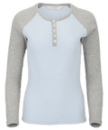 Boxercraft Women's Waffle Knit Henley-1