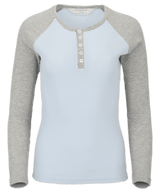 Boxercraft Women's Waffle Knit Henley-1