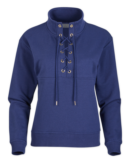 Boxercraft Women's Lace Up Pullover-1