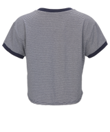 Boxercraft Women's Striped Tie Front Tee-2
