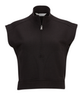 Boxercraft Women's Sleeveless Terry Half Zip Pullover-1