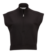 Boxercraft Women's Sleeveless Terry Half Zip Pullover-1