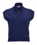 Boxercraft Women's Sleeveless Terry Half Zip Pullover-1