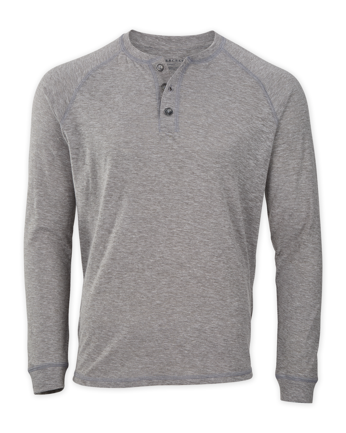 Boxercraft Men's Henley Long Sleeve-1