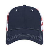 Cap America i2011 Flag Trucker Mesh Back Cap-2