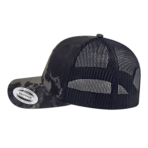 Cap America i6606VC YP Classics® Veil Camo™ Retro Trucker Cap-4