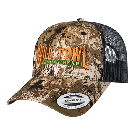 Cap America i6606VC YP Classics® Veil Camo™ Retro Trucker Cap-1
