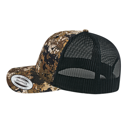 Cap America i6606VC YP Classics® Veil Camo™ Retro Trucker Cap-5