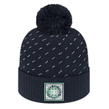 Cap America iK23 Diagonal Dash Knit Cap with Ribbed Cuff-2