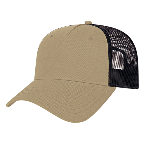 Cap America i98095 Atlantis Headwear Zion Sustainable Five-Panel Trucker Cap-1
