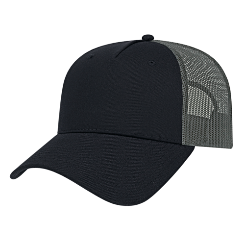 Cap America i98095 Atlantis Headwear Zion Sustainable Five-Panel Trucker Cap-1