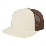 Cap America i3057 7 Panel Trucker Mesh Back Cap-1