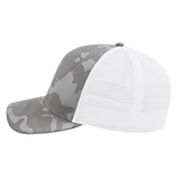Cap America i2024 Nylon Blend Camo Trucker Mesh Back Cap-2