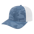 Cap America i2024 Nylon Blend Camo Trucker Mesh Back Cap-1