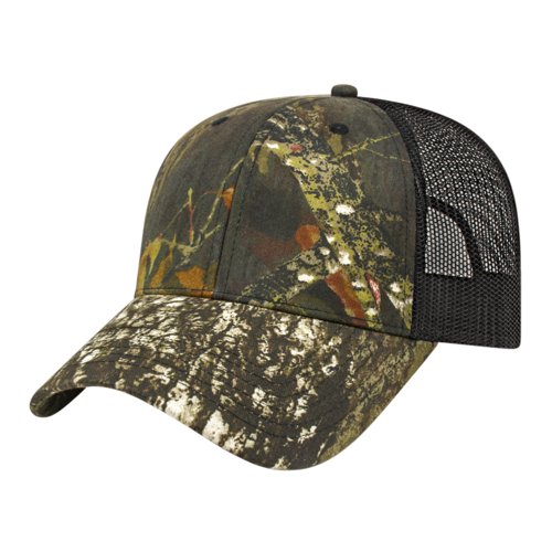 Cap America i2005 Camo Trucker Mesh Back Cap-1