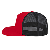 Cap America i3057 7 Panel Trucker Mesh Back Cap-2