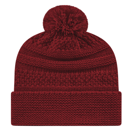 Cap America iK55 Cable Knit Cap with Cuff-1