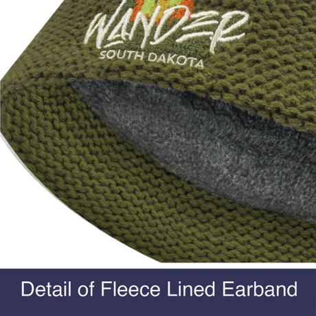 Cap America iK55 Cable Knit Cap with Cuff