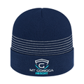 Cap America RKT12 Thin Striped Knit Cap with Cuff-1