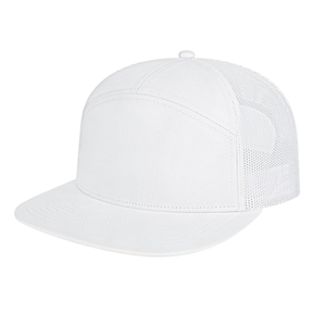 Cap America i3057 7 Panel Trucker Mesh Back Cap-1