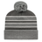 Cap America iK56 Double Stripe Knit Cap with Ribbed Cuff