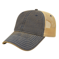 Cap America i8527 Premium Vintage Washed Mesh Back Cap-1