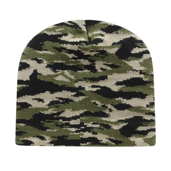 Cap America RKTC9 Vintage Tiger Camouflage Knit Beanie-3