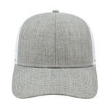 Cap America i3035 Blended Wool Acrylic Trucker Mesh Back Cap-3