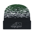 Cap America RKS12 Static Pattern Knit Cap with Cuff-1