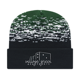 Cap America RKS12 Static Pattern Knit Cap with Cuff-1