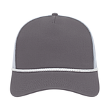 Cap America i5011 Value Rope Trucker Mesh Back Cap-2