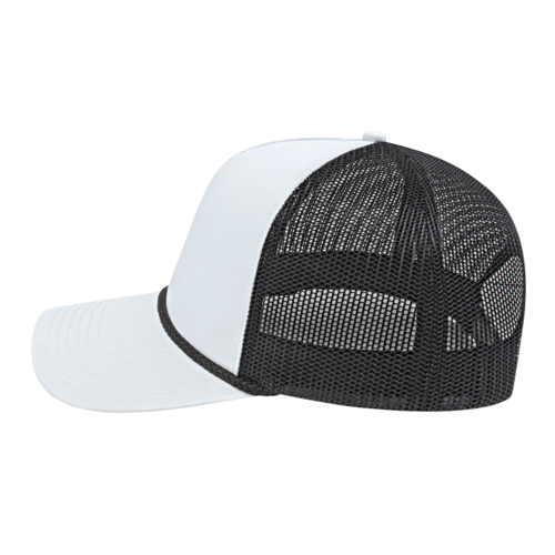 Cap America i5011 Value Rope Trucker Mesh Back Cap-4
