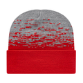 Cap America RKS12 Static Pattern Knit Cap with Cuff